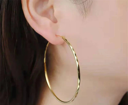 Women's Sterling Silver Hoops