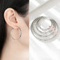 Women's Sterling Silver Hoops