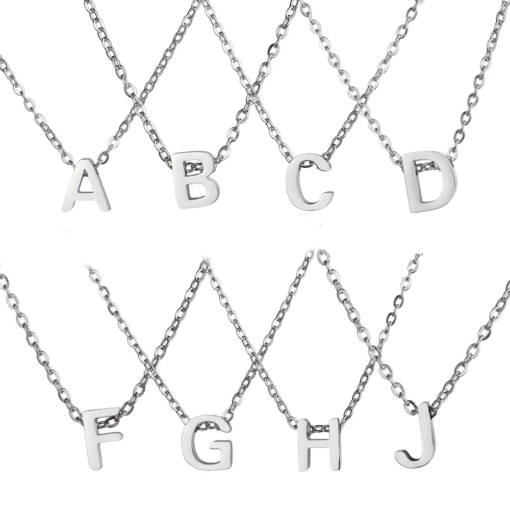 Heart Initial Necklace