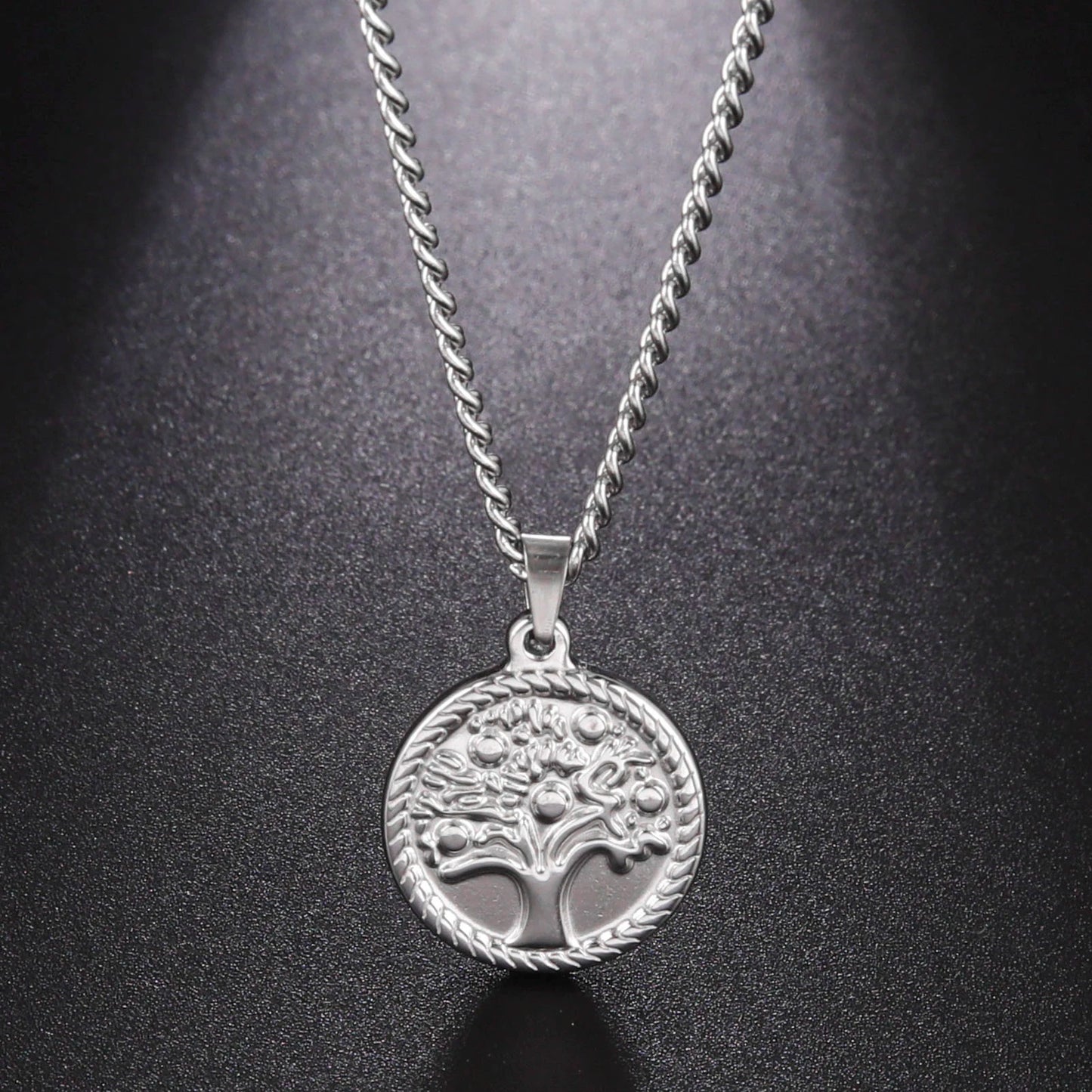 Tree of Life Round Chain