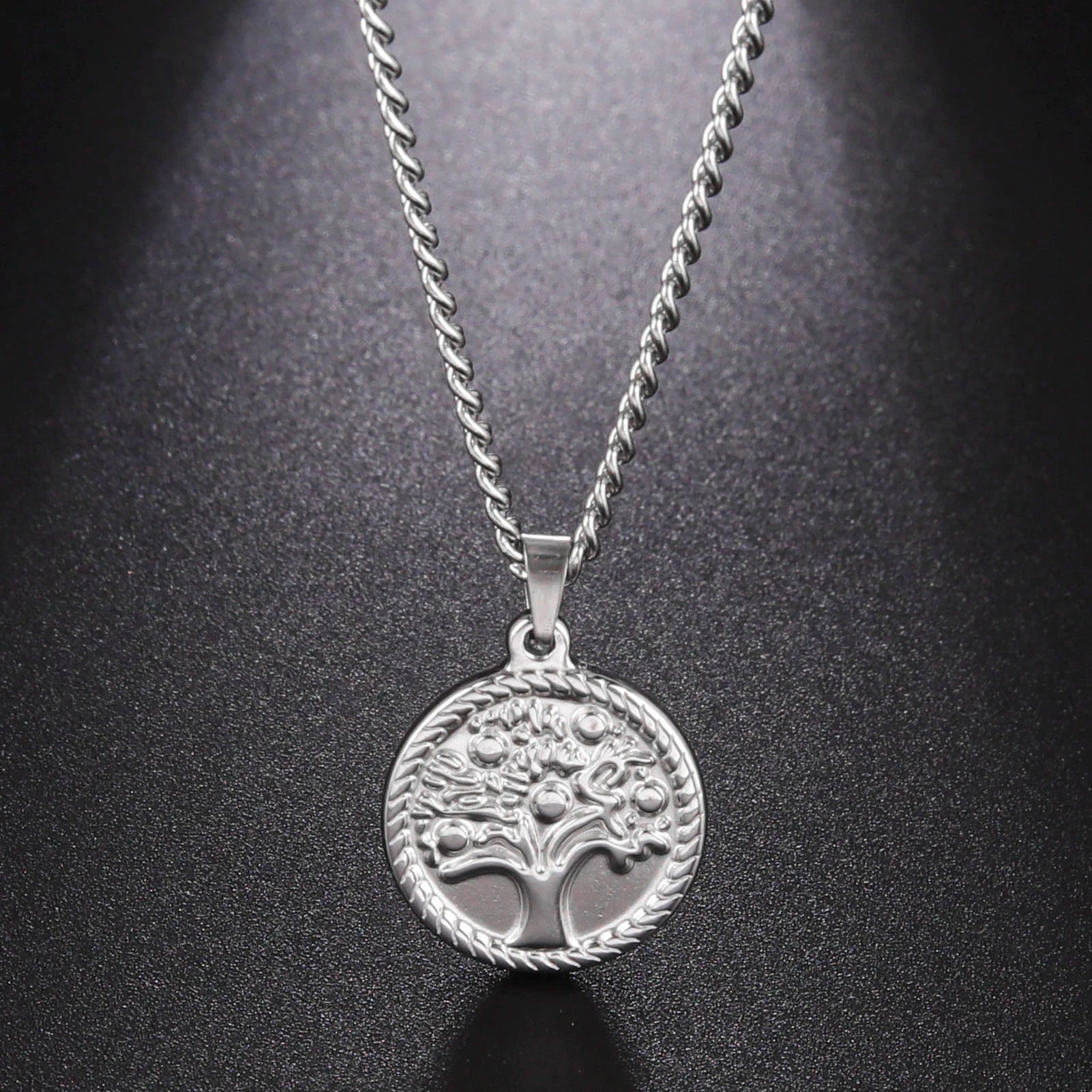 Tree of Life Round Chain