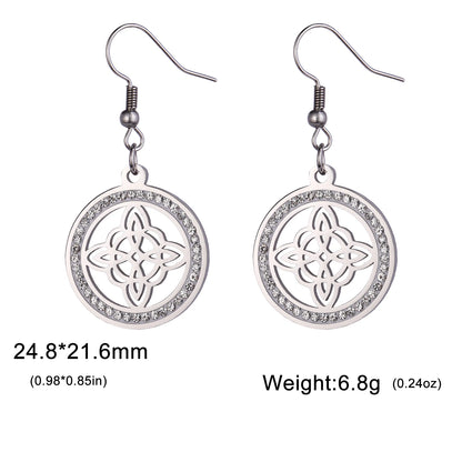 Witch Knot Drop Earring 