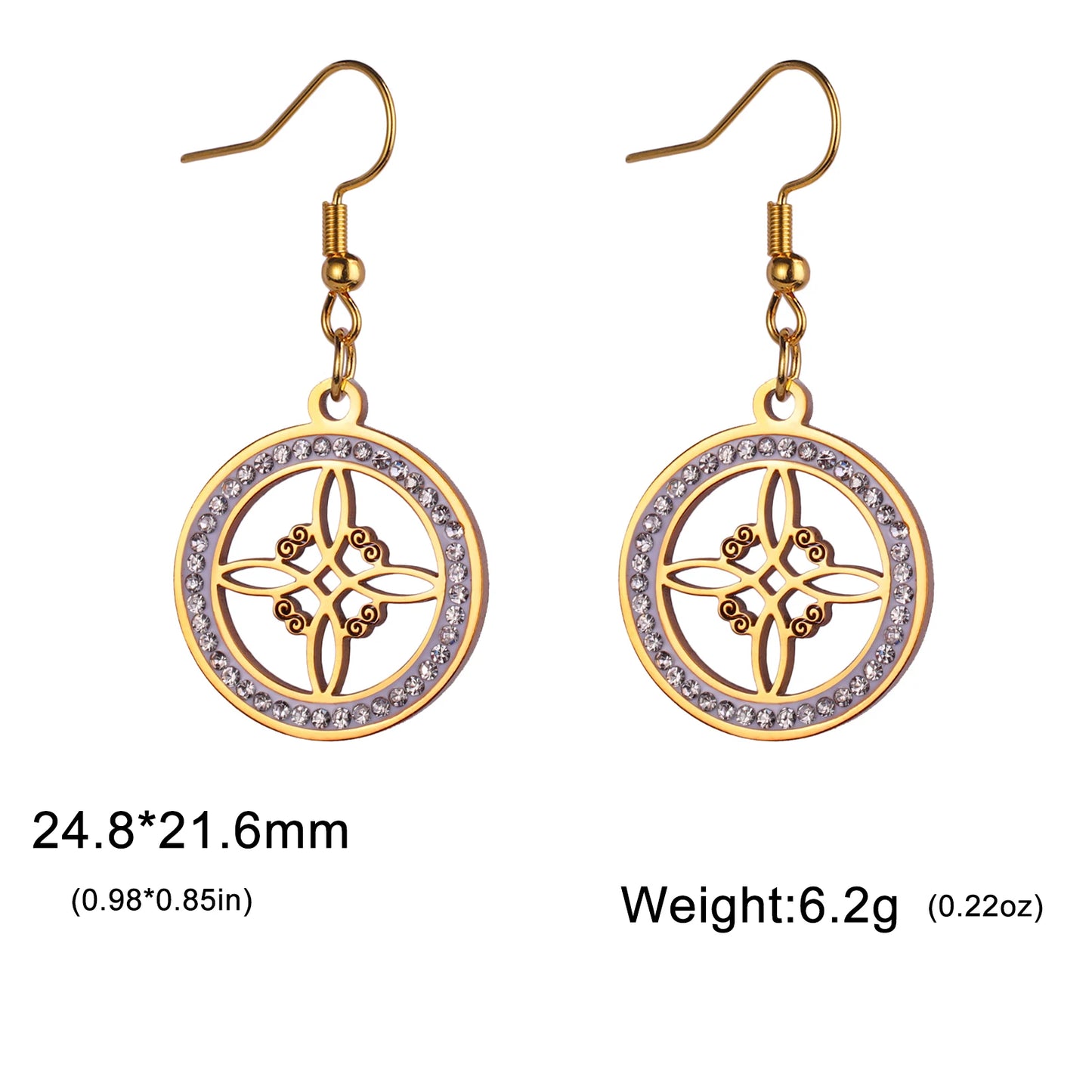 Witch Knot Drop Earring 