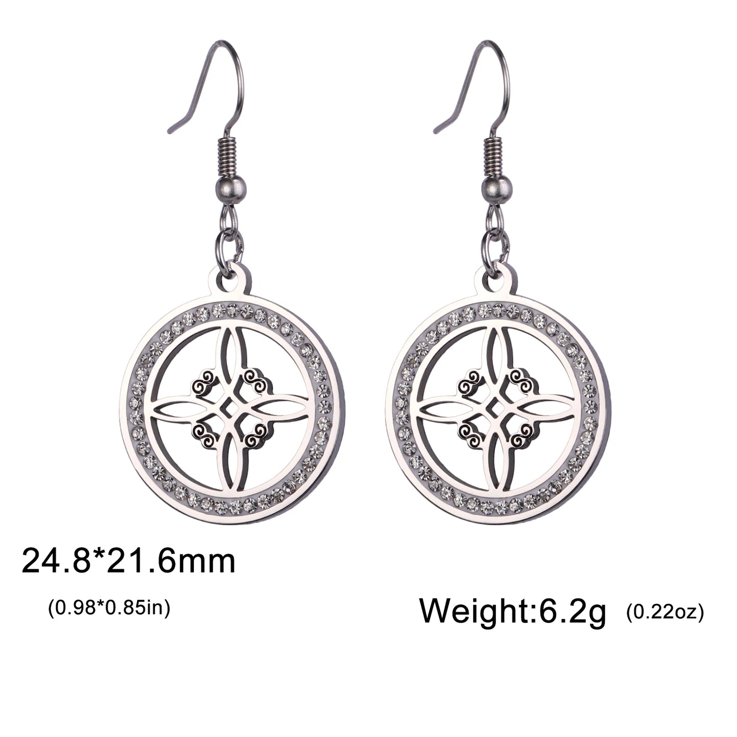 Witch Knot Drop Earring 