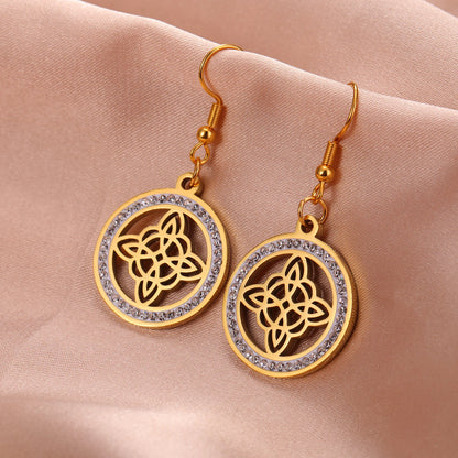 Witch Knot Drop Earring 