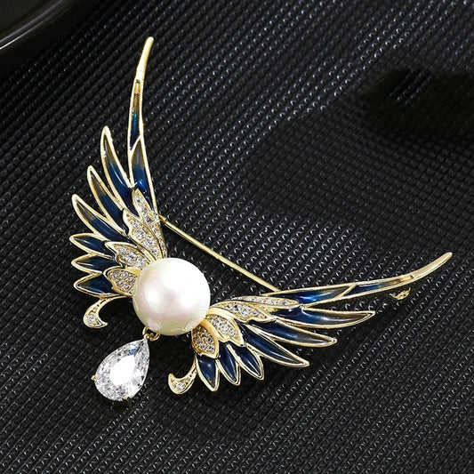 Angel Wings Female Pin Brooch