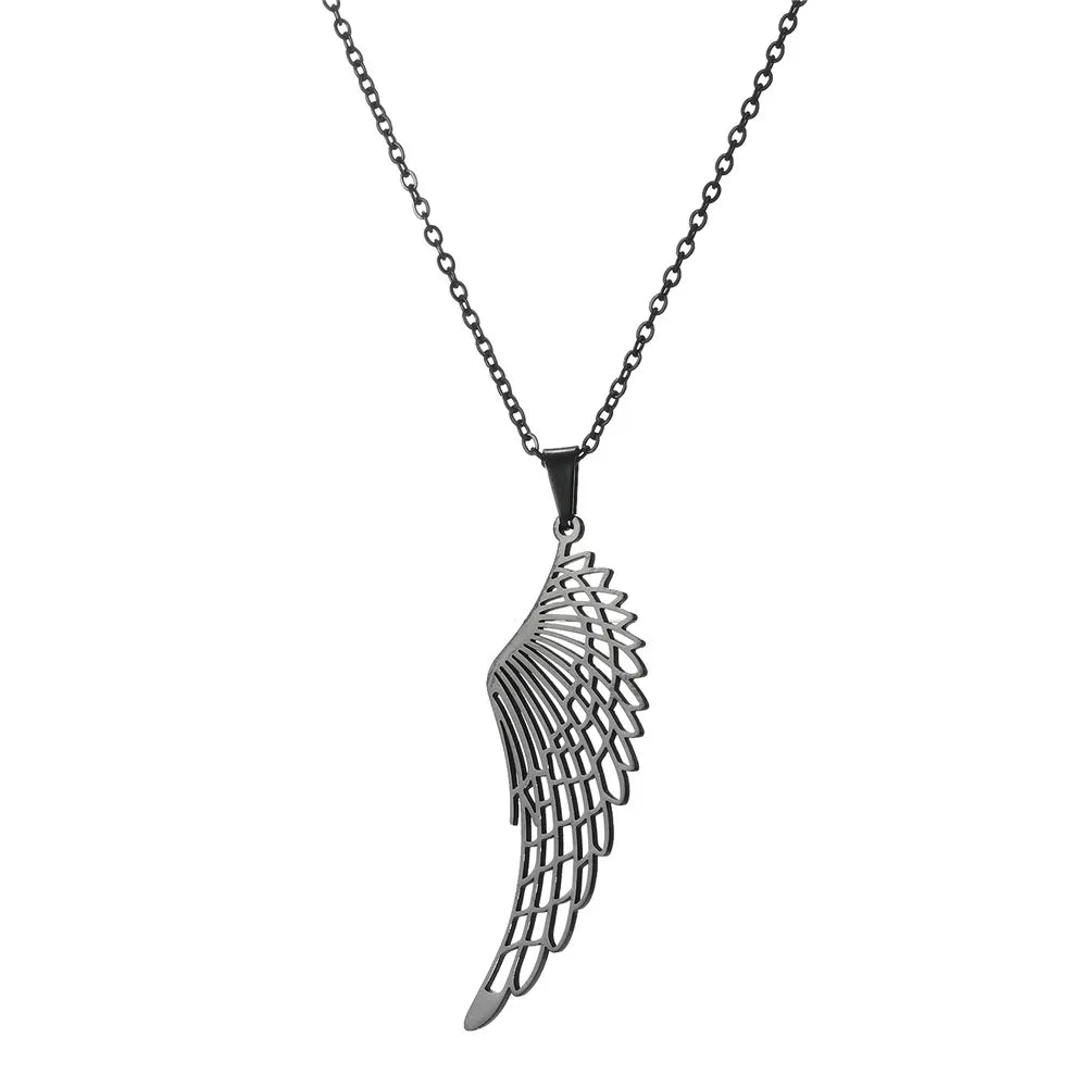 Gold Seraph Wing Choker Necklace