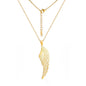 Gold Seraph Wing Choker Necklace