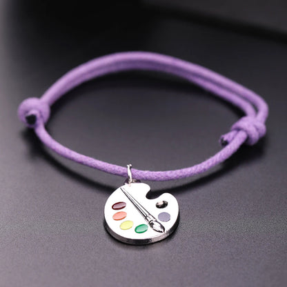 Colorful Wax Cord Skyrim Bracelet