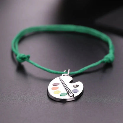 Colorful Wax Cord Skyrim Bracelet