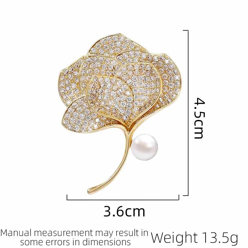 Leaf Luxury Fashionable Brooch