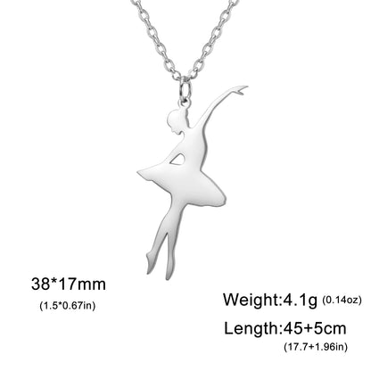 Stainless Steel Aesthetic Necklace