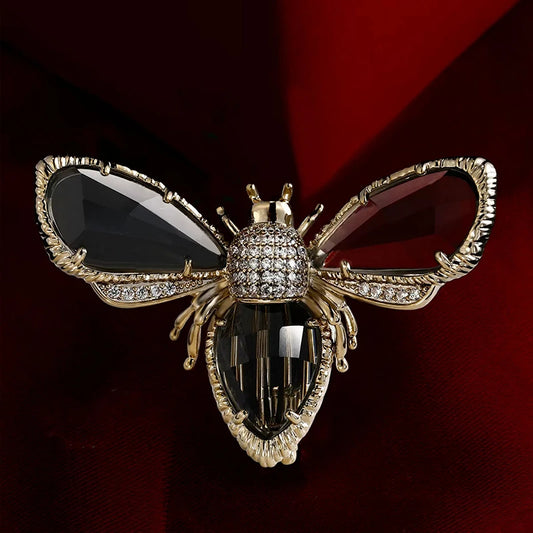 Luxury Bee Insect Brooch