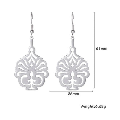 Elegant Filigree Statement Earrings