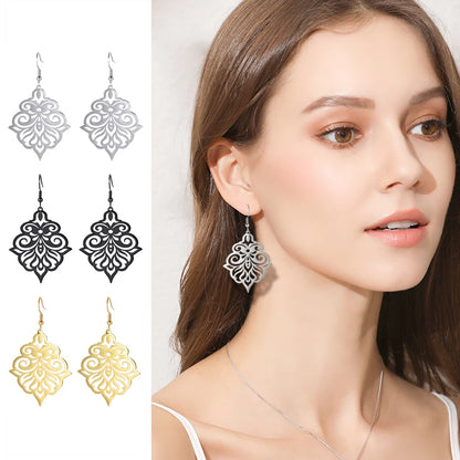 Elegant Filigree Statement Earrings