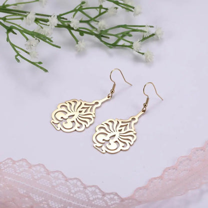 Elegant Filigree Statement Earrings