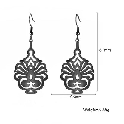 Elegant Filigree Statement Earrings