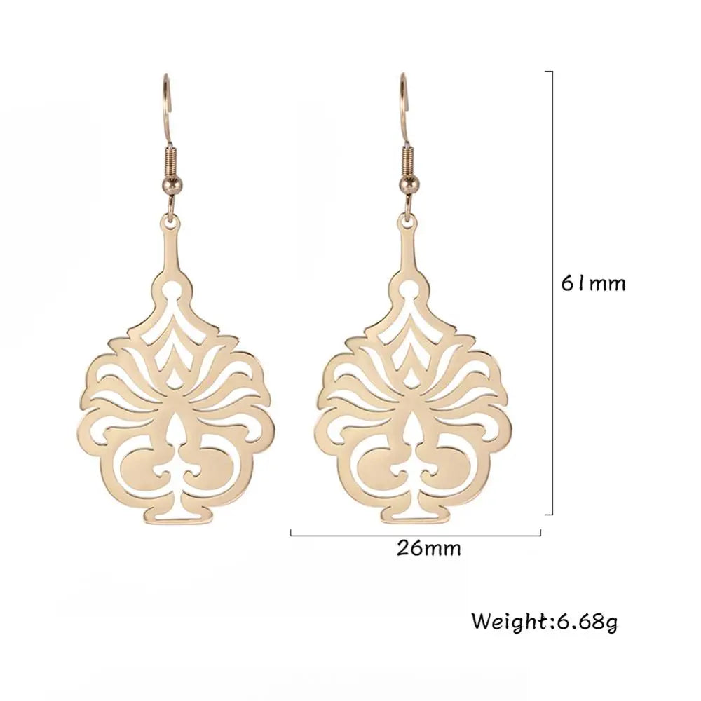 Elegant Filigree Statement Earrings