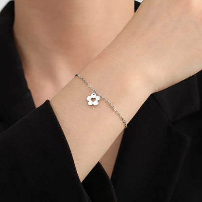 Trendy Heart Flower Jewelry