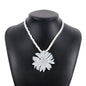 Elegant Sunflower Necklace Set