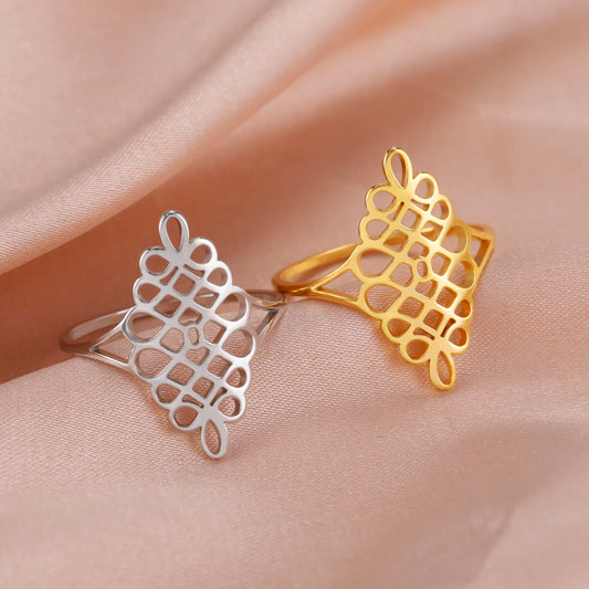 Knot Minimalist Ring