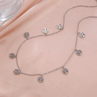 Round Charm Necklace