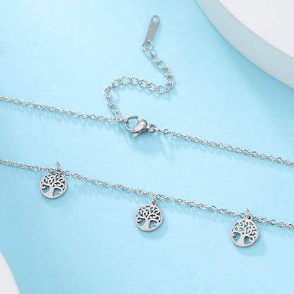 Round Charm Necklace