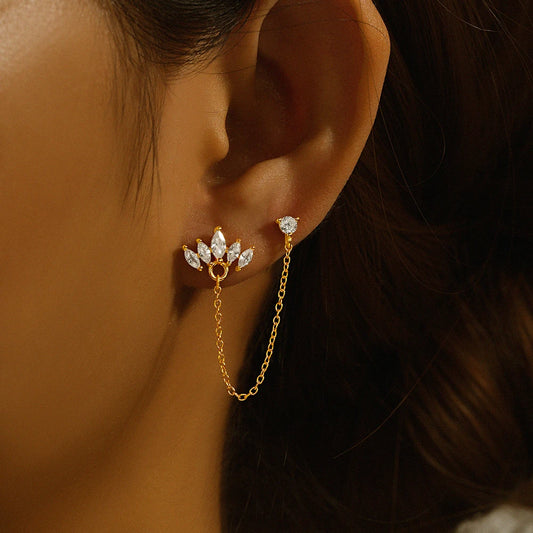 Gold Minimalism Earrings