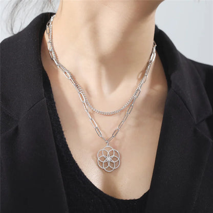 Flower of Life Amulet Jewelry