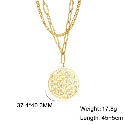 Flower of Life Amulet Jewelry