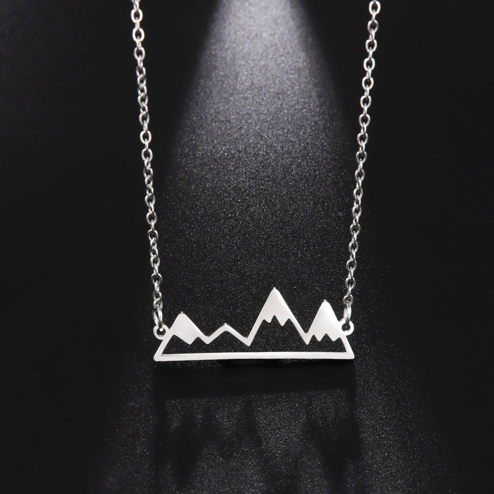 Mountain Pendant Necklace