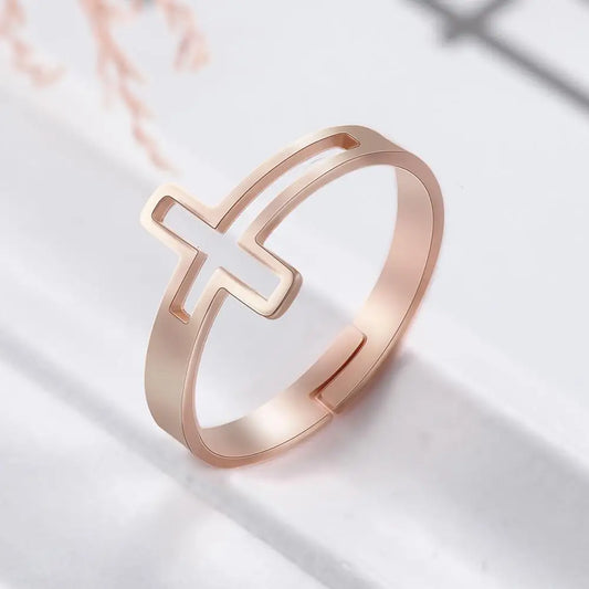 Cross Rings for Girls