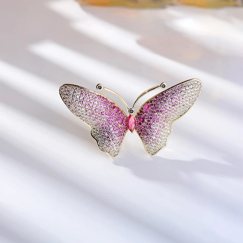 Fashionable Butterfly Brooch