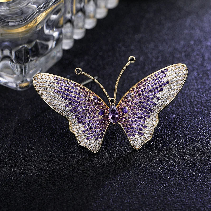 Fashionable Butterfly Brooch