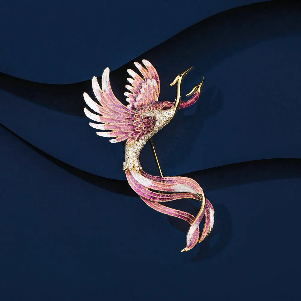 Phoenix Brooch Jewelry-Accessories