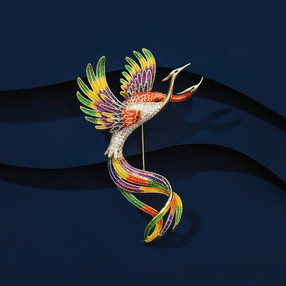 Phoenix Brooch Jewelry-Accessories