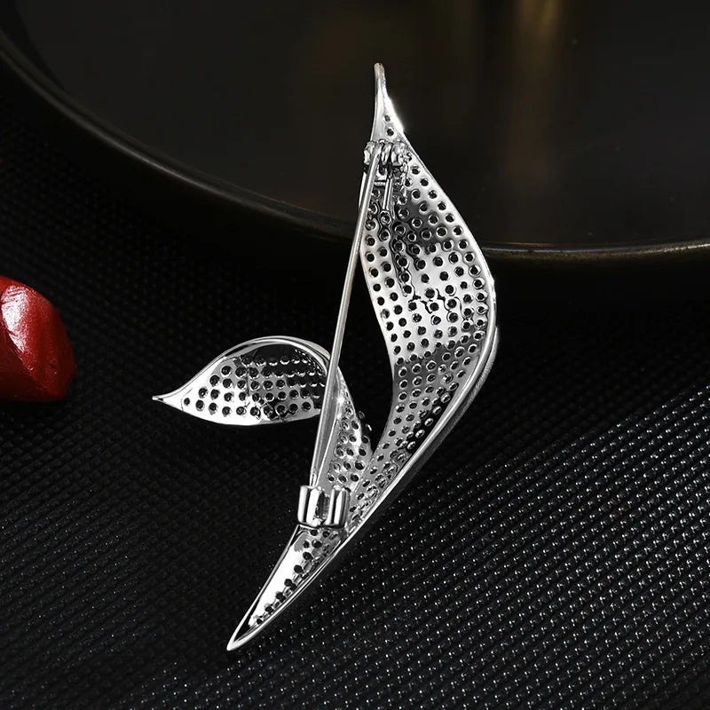 Luxury Leaf Brooch