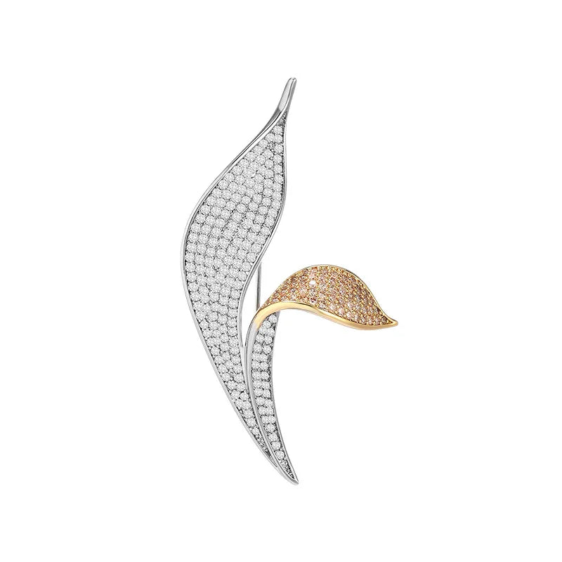 Luxury Leaf Brooch