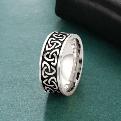 Vintage Stainless Steel Ring