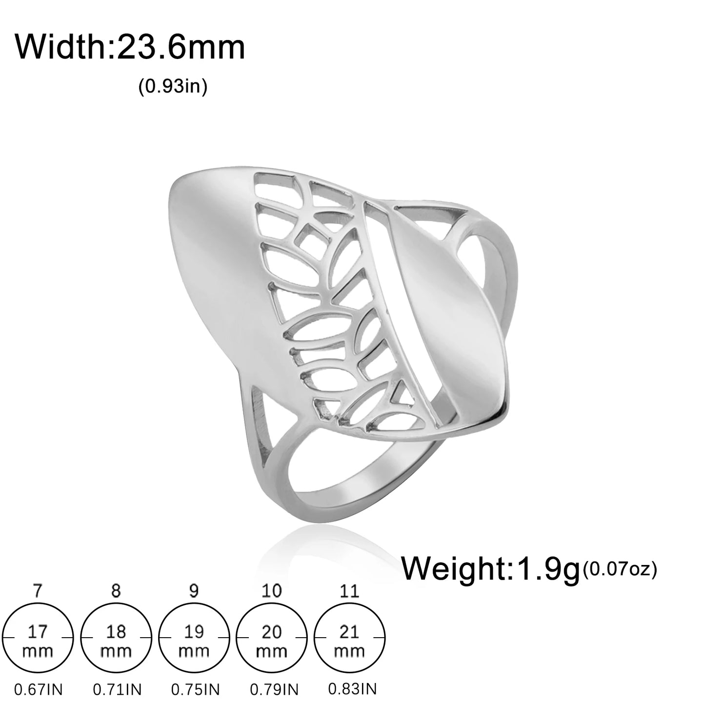 Stainless Steel Party Ring