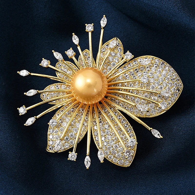 Luxury Sweet Flower Brooch