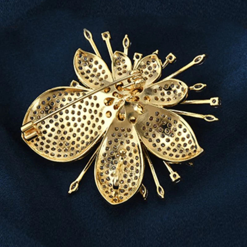 Luxury Sweet Flower Brooch