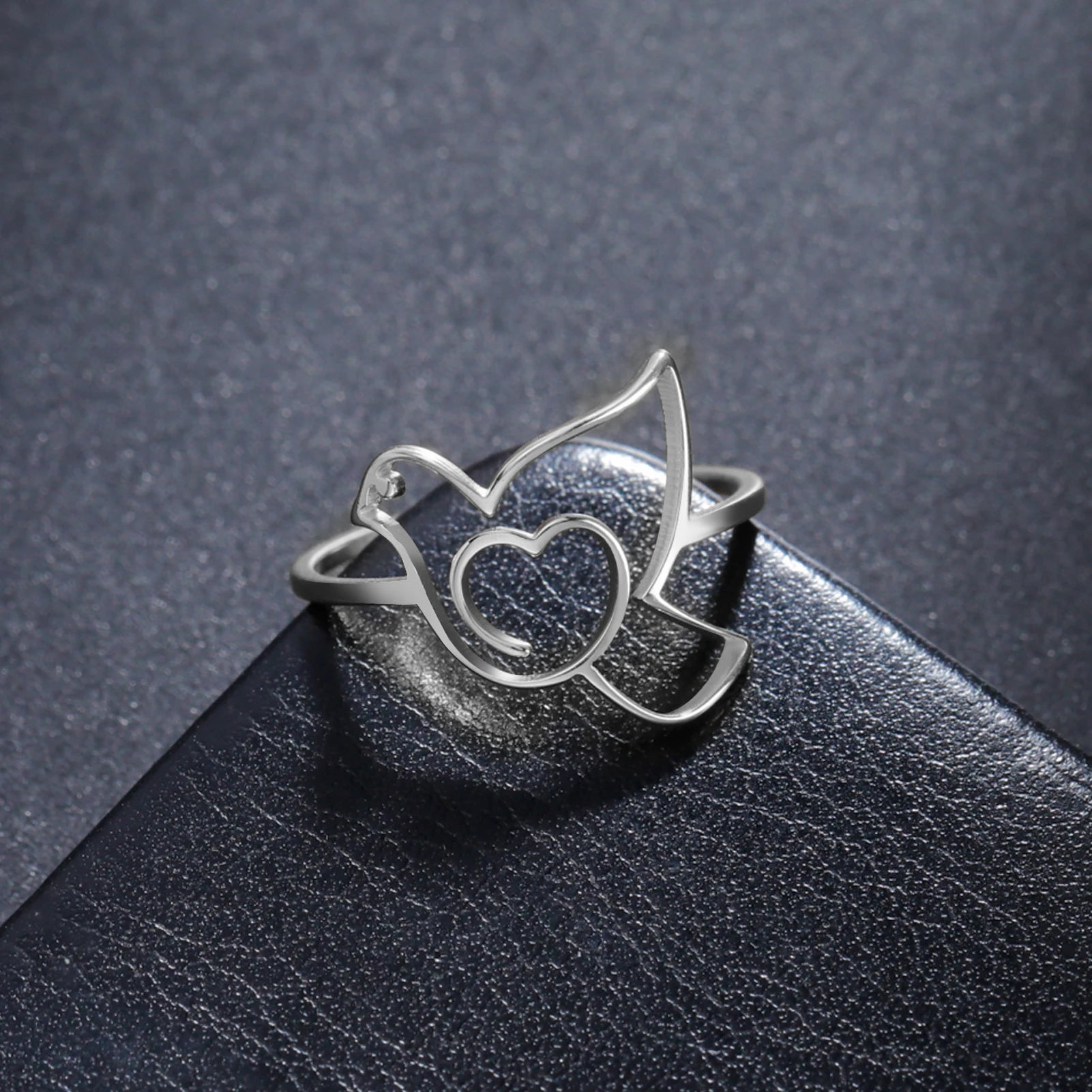 Dove Bird Ring