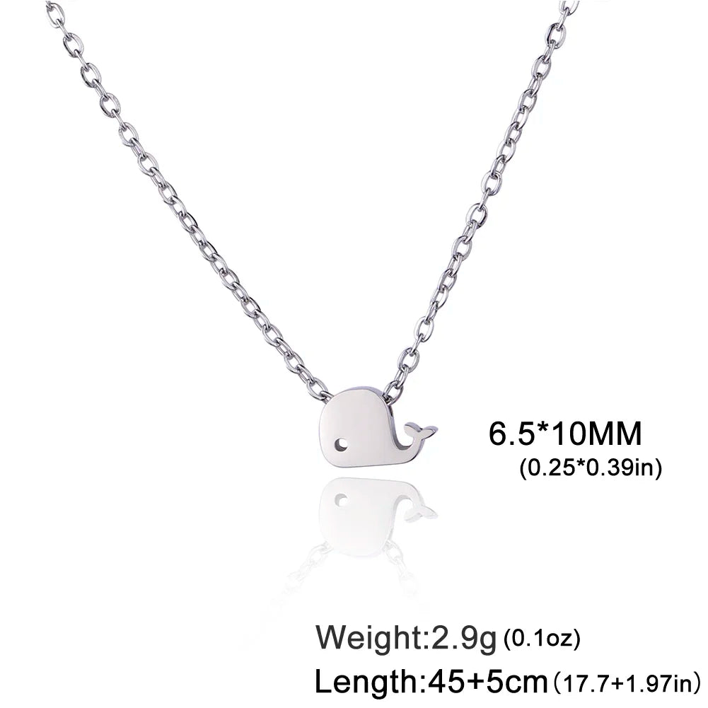 Whale Pendant Necklace
