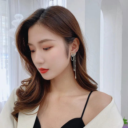 Tassel Long Style Earrings