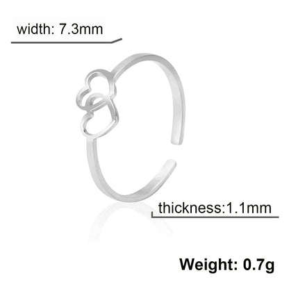 Stainless Steel Open Rings
