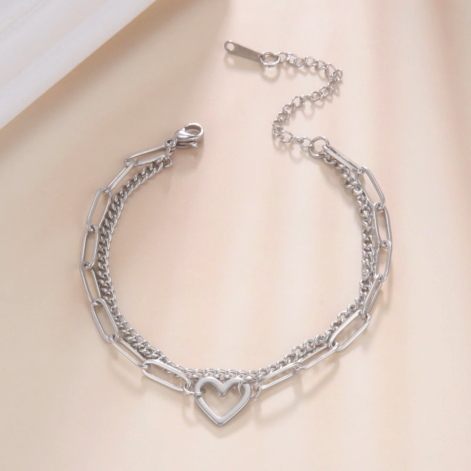 Stainless Steel Heart Jewelry