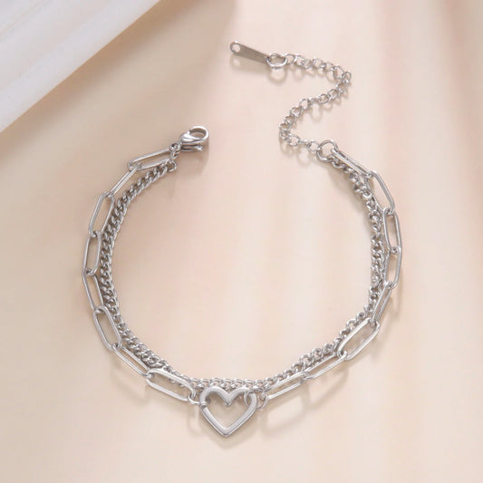 Stainless Steel Heart Jewelry