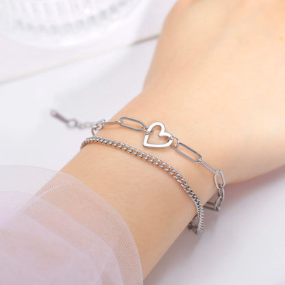 Stainless Steel Heart Jewelry