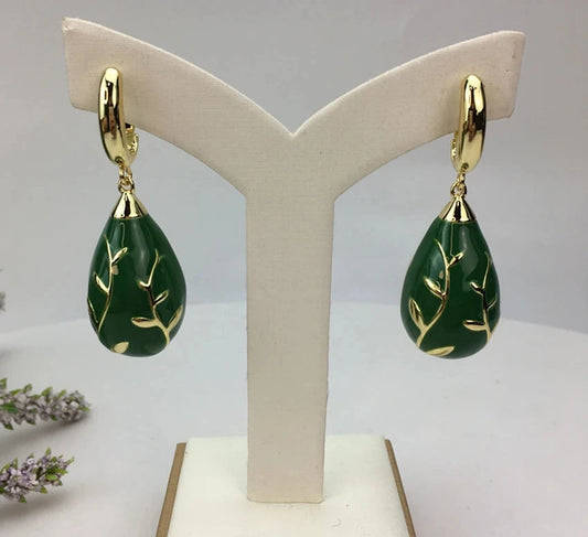 Dubai Quality Big Gold Earrings